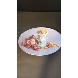 Carrs of Carlisle Cookie Tin: Shabby Chic Floral Wedgwood Decor